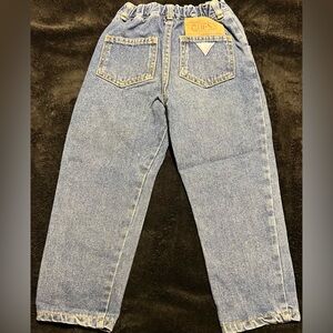 *True Vtg 80s 90s Guess size 5 Kids Blue Denim Jeans